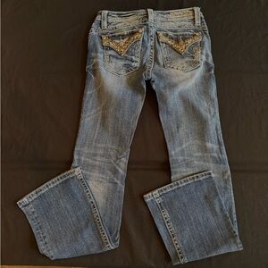 Miss Me Bootcut Jeans Girls 14